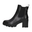 Czarne botki damskie na obcasie La.Fi 059B-PU