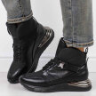 Czarne sneakersy botki damskie Vinceza 10677