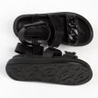 Czarne sandały damskie La.Fi 048BK-PU