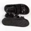 Czarne sandały damskie La.Fi 048BK-PU