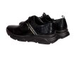 Czarne sneakersy damskie, półbuty JEZZI 2061-2