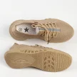 Beżowe sportowe buty damskie SUPER STAR 537G