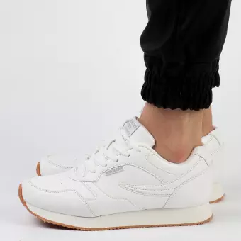 Białe sportowe buty damskie American Club Fh25/22