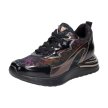 Czarne sneakersy półbuty damskie VINCEZA 10676