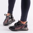Czarne sneakersy półbuty damskie VINCEZA 10676