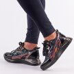 Czarne sneakersy półbuty damskie VINCEZA 10676
