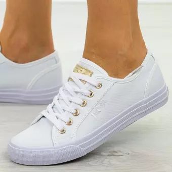Białe trampki damskie Lee Cooper 3335