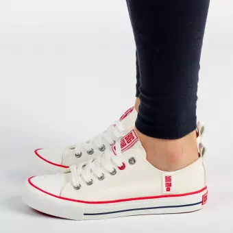 Białe trampki damskie Big Star Jj274123