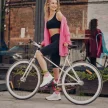 Gładkie kolarki track shorts bk