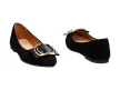 Czarne baleriny damskie SERGIO LEONE BL623