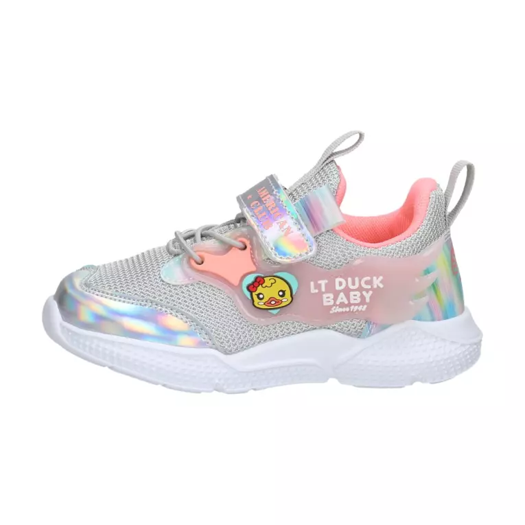 Szare sportowe buty dziecięce AMERICAN CLUB BD22/22