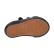 Czarne trampki dziecięce z eko skóry na rzepy BIG STAR KK374092