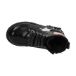 Czarne botki dla dziewczynki NAVY DOT 61060