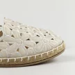 Białe espadryle damskie, baleriny POTOCKI 16008