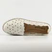 Białe espadryle damskie, baleriny POTOCKI 16008