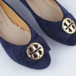 Granatowe baleriny damskie POTOCKI 23004