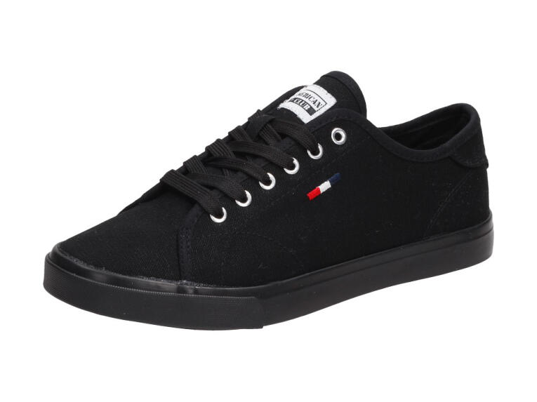 Czarne trampki damskie American Club Fh16/20