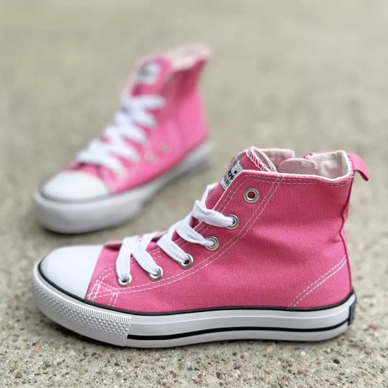 Różowe trampki dzieciece AMERICAN 9120-08N