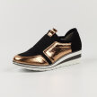Czarne sneakersy damskie JEZZI 1738-16 GL