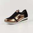 Czarne sneakersy damskie JEZZI 1738-16 GL
