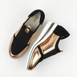Czarne sneakersy damskie JEZZI 1738-16 GL