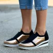 Czarne sneakersy damskie JEZZI 1738-16 GL