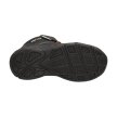 Czarne śniegowce dziecięce dla chłopca z membraną AMERICAN CLUB SOFTSHELL HL28/22 BK/RD