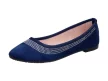 Granatowe baleriny damskie SABATINA ZH20-5