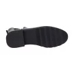 Czarne botki damskie SERGIO LEONE BT560 LAKIER