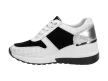Czarne sneakersy damskie S.BARSKI 97687