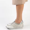 Szare sneakersy damskie, półbuty M.DASZYŃSKI 2169-3