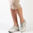 Szare sneakersy damskie, półbuty M.DASZYŃSKI 2169-3