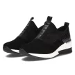 Czarne sneakersy damskie FILIPPO DP1689/21 SKÓRA