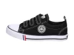 Czarne trampki męskie AMERICAN CLUB LH58/21