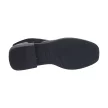 Czarne botki damskie SERGIO LEONE BT401 LAKIER KROKODYL