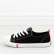 Czarne trampki damskie Big Star Ff274085