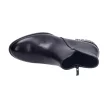 Czarne botki damskie na obcasie SERGIO LEONE BT540