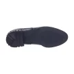 Czarne botki damskie na obcasie SERGIO LEONE BT540