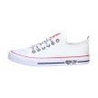Białe tekstylne trampki damskie BIG STAR KK274101