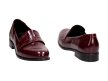 Bordowe POLSKIE lordsy damskie SUZANA 3020-2