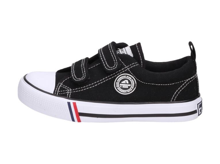 Czarne trampki dziecięce AMERICAN LH33/21