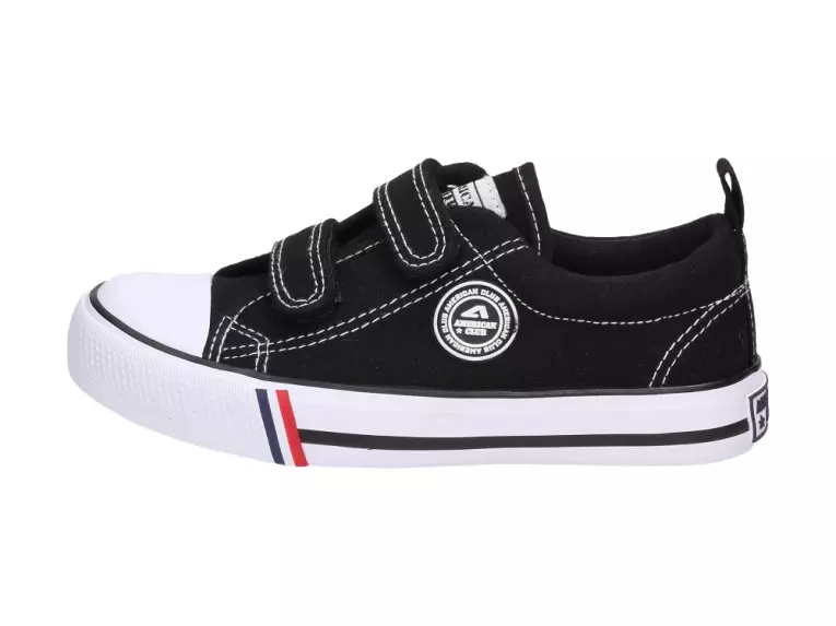 Czarne trampki dziecięce AMERICAN LH33/21