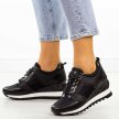 Czarne sneakersy półbuty damskie Vinceza 10733
