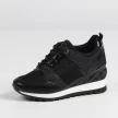 Czarne sneakersy półbuty damskie VINCEZA 10733