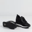 Czarne sneakersy półbuty damskie VINCEZA 10733