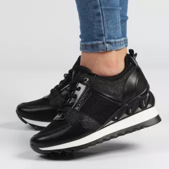 Czarne sneakersy półbuty damskie Vinceza 10733