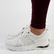 Białe skórzane sneakersy damskie S.BARSKI 22241