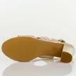 Beżowe perła sandały damskie na słupku Sergio Leone sk866