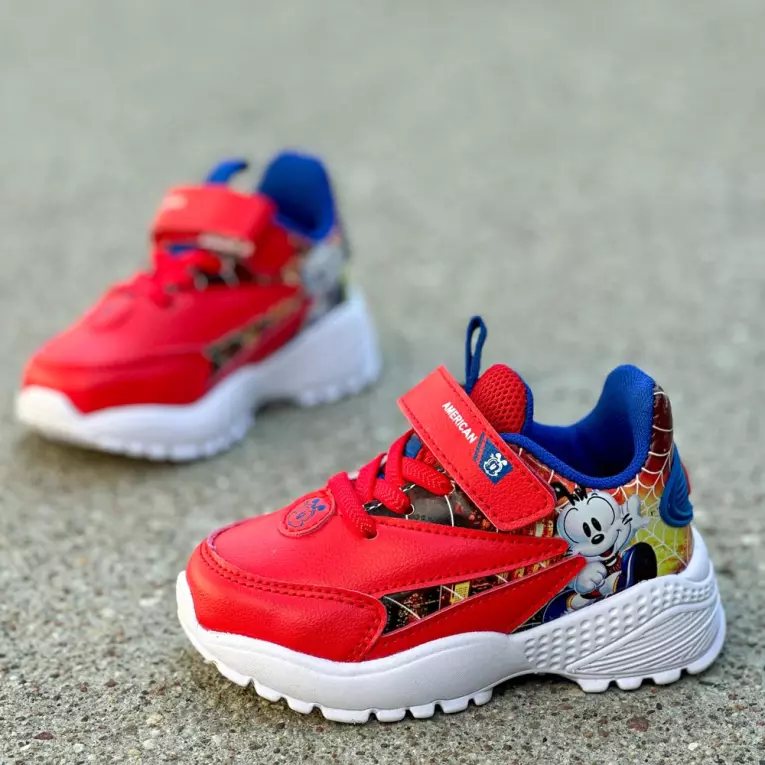 Sportowe buty dziecięce AMERICAN BD07/21 RD