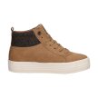 Camelowe ocieplane wysokie trampki damskie BIG STAR II274145
